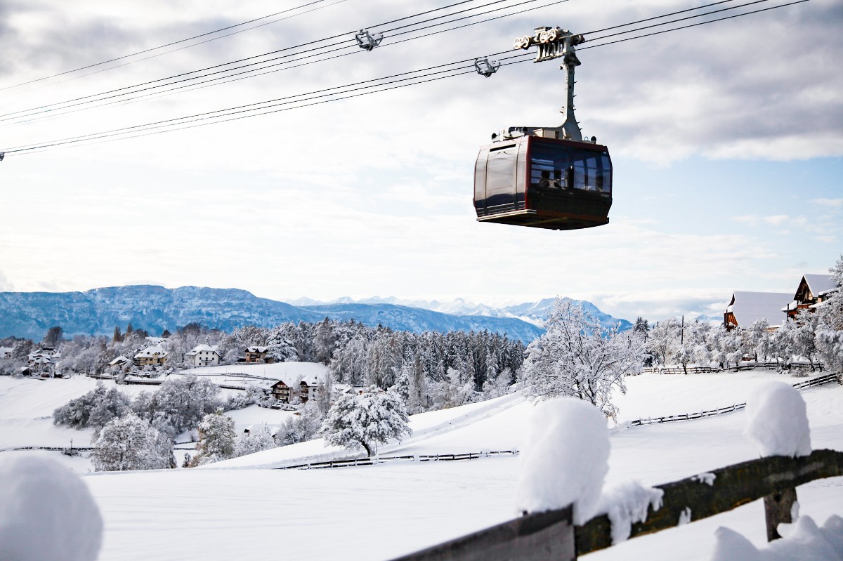 in 12 Minuten von Bozen nach Oberbozen schweben